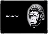 Обложка на автодокументы с уголками, Banksy Королева