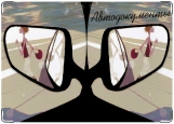 Обложка на автодокументы с уголками, в зеркале - 2