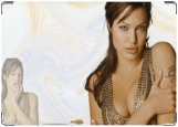 Обложка на паспорт с уголками, Анджелина Джоли