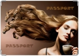 Обложка на паспорт с уголками, Креатив