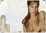 Обложка на автодокументы с уголками, Анджелина Джоли