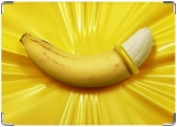 Обложка на автодокументы с уголками, Банан