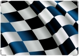 Обложка на автодокументы с уголками, Гоночный Флаг