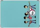 Обложка на автодокументы с уголками, Beatles