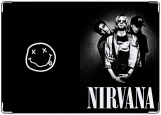 Обложка на автодокументы с уголками, Nirvana