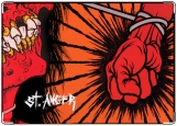 Обложка на паспорт с уголками, Metallica St Anger