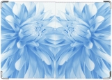Обложка на паспорт с уголками, зимние цветы