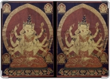 Обложка на паспорт с уголками, Будда
