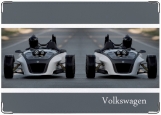 Обложка на автодокументы с уголками, Volkswagen