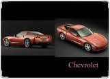 Обложка на автодокументы с уголками, Chevrolet