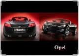 Обложка на автодокументы с уголками, Opel