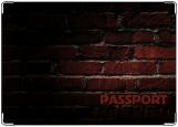 Обложка на паспорт с уголками, Стена