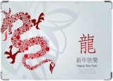 Обложка на паспорт с уголками, 2012 (Китайский Дракон)