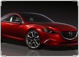Обложка на автодокументы с уголками, Mazda 6