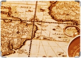Обложка на паспорт с уголками, Карта