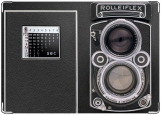 Обложка на автодокументы с уголками, фотоаппарат Rolleiflex