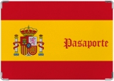 Обложка на паспорт с уголками, Испанский паспорт