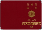 Обложка на паспорт с уголками, Японский паспорт.