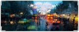Обложка на студенческий, Дождь Город Мокрое стекло
