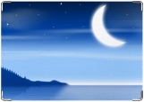 Обложка на паспорт с уголками, Blue_Moon