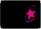 Обложка на паспорт с уголками, Pink_Star