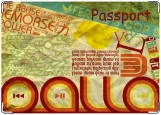 Обложка на паспорт с уголками, Обложка