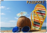 Обложка на паспорт с уголками, Отпуск