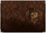 Обложка на паспорт с уголками, герб