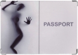 Обложка на паспорт с уголками, Силуэт