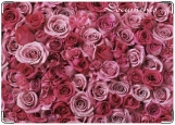 Обложка на автодокументы с уголками, Розовые розы