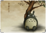 Обложка на паспорт с уголками, Totoro