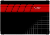 Обложка на паспорт с уголками, PASSPORT RF