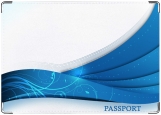 Обложка на паспорт с уголками, PASSPORT