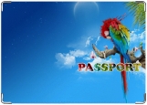 Обложка на паспорт с уголками, mps # 57