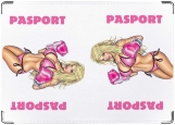 Обложка на паспорт с уголками, Pasport