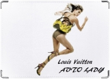 Обложка на автодокументы с уголками, Louis Vuitton