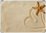 Обложка на паспорт с уголками, песок
