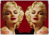 Обложка на автодокументы с уголками, Marilyn Monroe AVTO