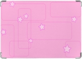 Обложка на паспорт с уголками, розовый