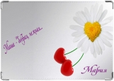 Обложка на паспорт с уголками, Мария (Маша)