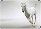 Обложка на паспорт с уголками, Белый конь
