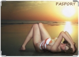 Обложка на паспорт с уголками, PASPORT