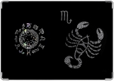 Обложка на паспорт с уголками, skorpion