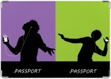 Обложка на паспорт с уголками, iPOD6