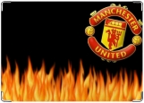 Обложка на автодокументы с уголками, Манчестер Юнайтед