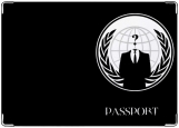 Обложка на паспорт с уголками, Анонимус