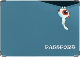 Обложка на паспорт с уголками, Котенок