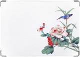 Обложка на паспорт с уголками, китайская живопись