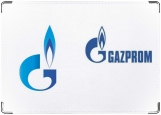 Обложка на паспорт с уголками, Gazprom