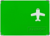 Обложка на паспорт с уголками, Самолет1